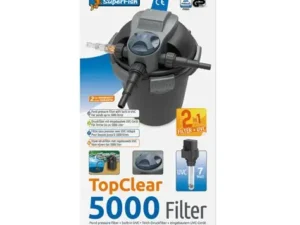 SUPERFISH Top‑Clear 5000 UVC Pressure Filter (7W)